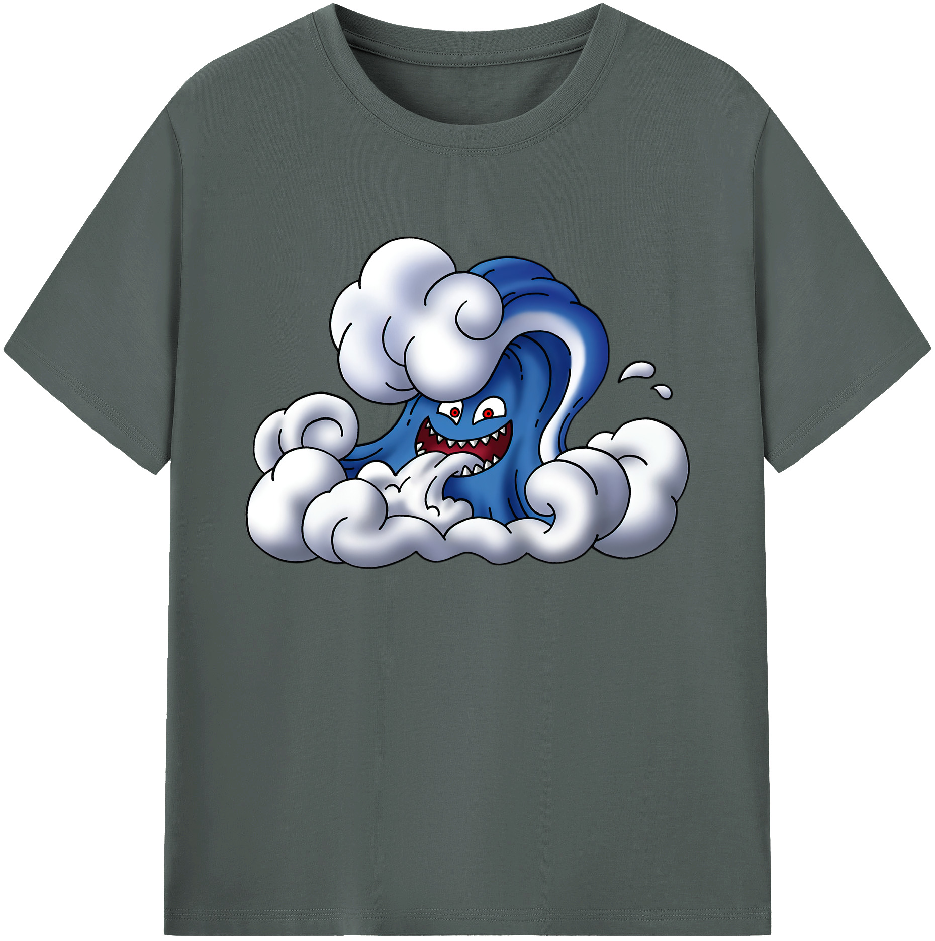 （画像用） ドラゴンクエスト Doragon Kuesuto Dragon Quest 綿100％ メンズ半袖Tシャツ｜肌触りやわらか＆通気性